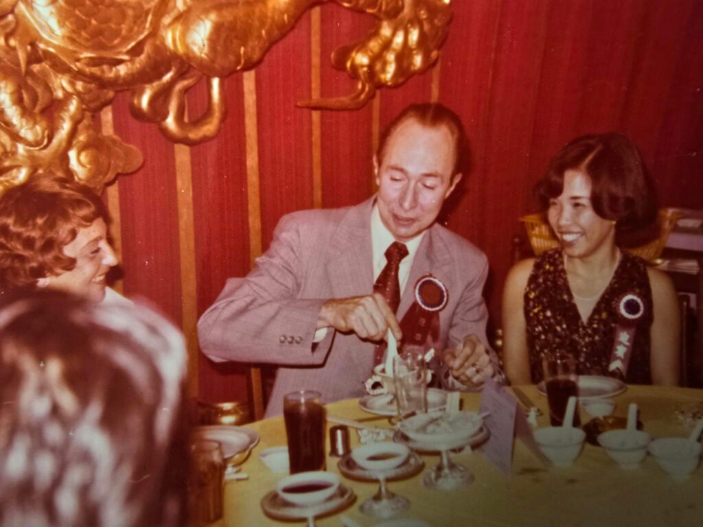 東京時代、女王誕生日パーティー