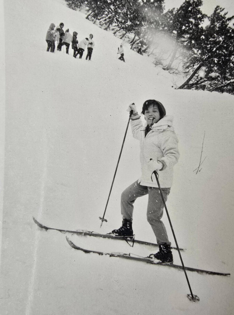 大学二年生のスキー旅行