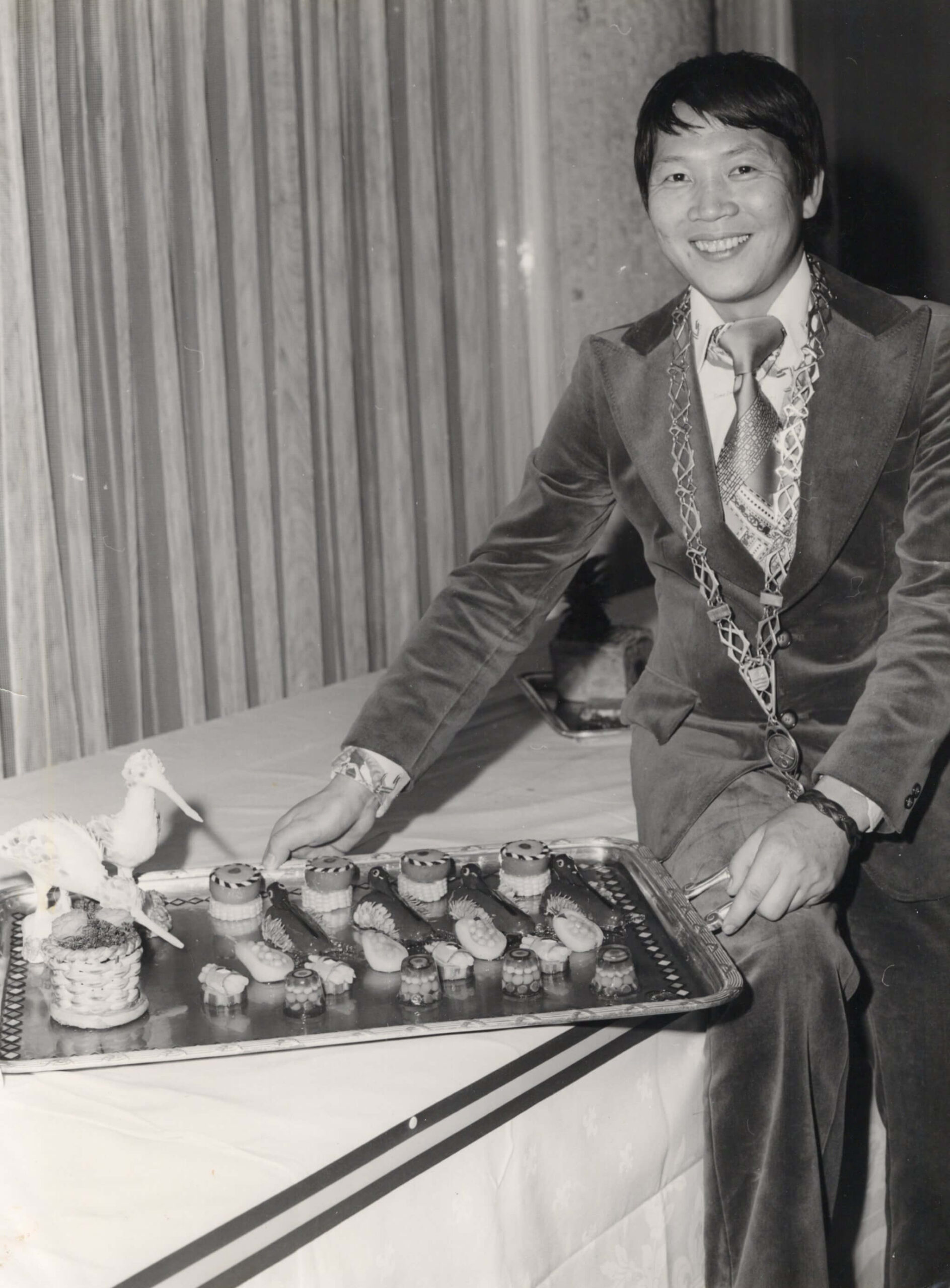 1978年　料理大会で優勝