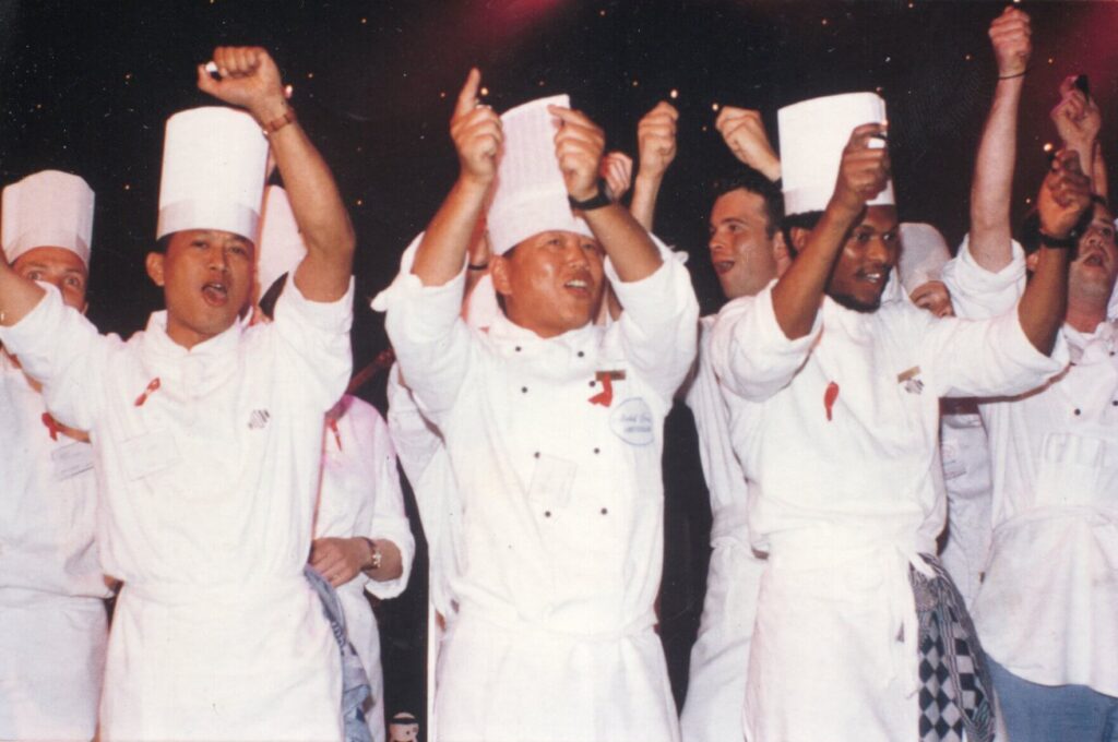 1982年頃　AIDS基金のイベント