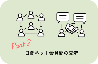 日蘭ネット会員間の交流
